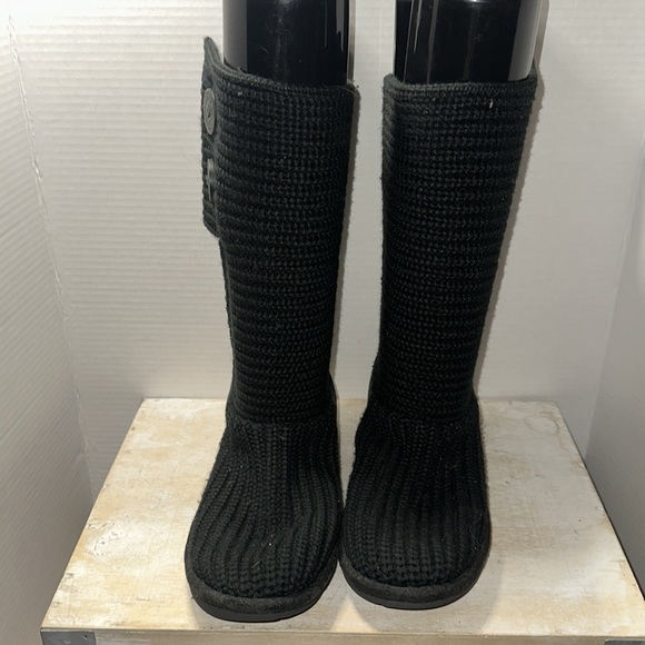 UGG Cardy II Black 1017328K Kid's / Youth Winter Boot - Picture 4 of 12